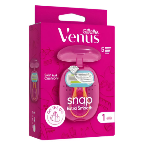 Женский станок для бритья Gillette Venus Snap Mini с футляром